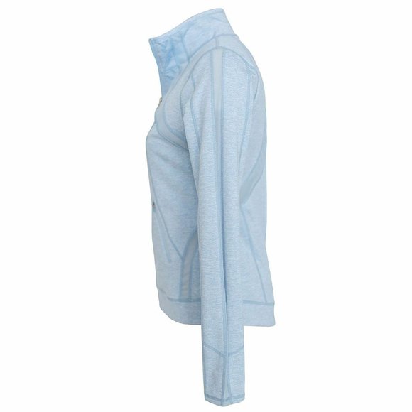 Brand New Without Tag TANGERINE HEATHER INSERT MESH JACKET #BLUE size#S - Picture 3 of 4